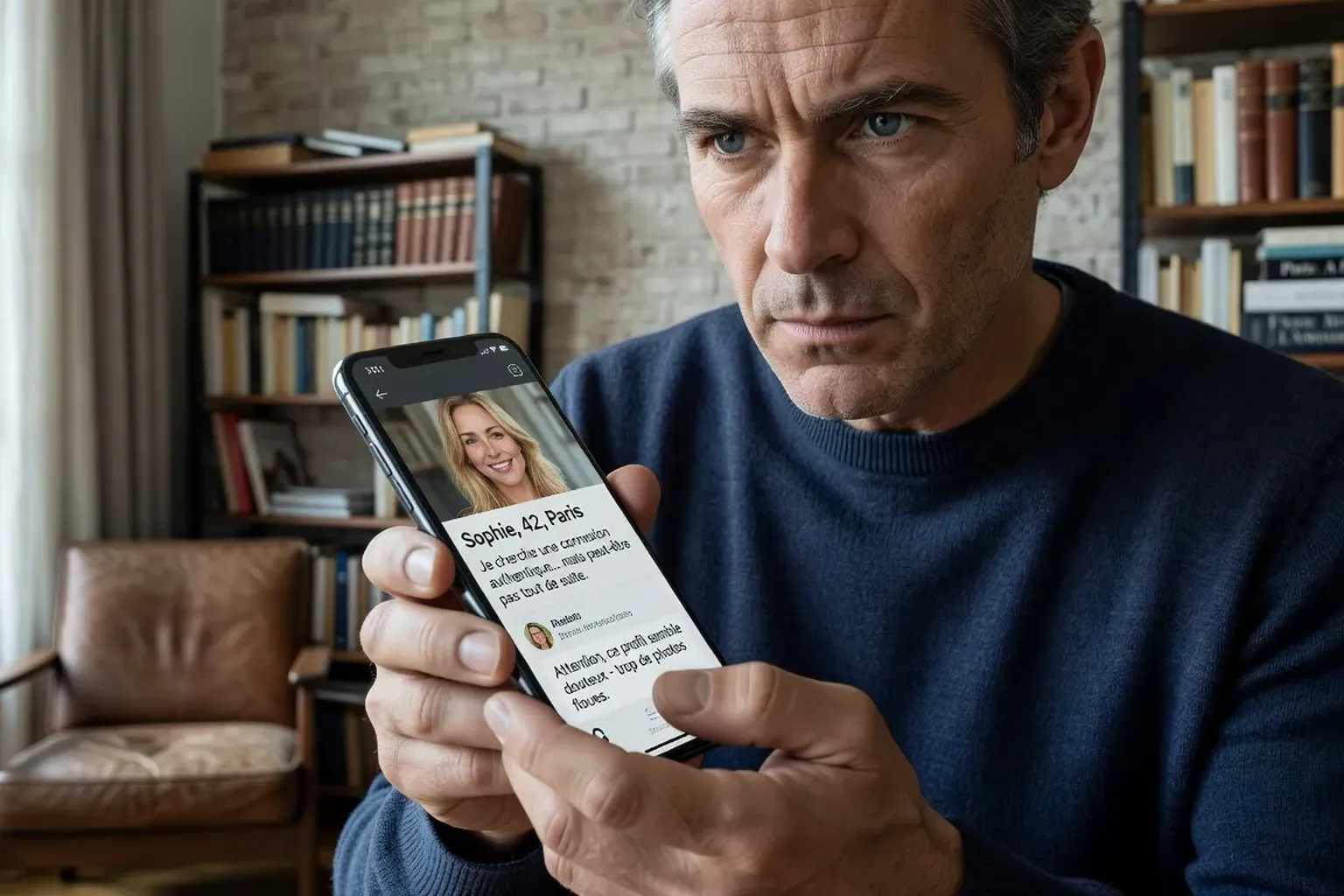 Detection des profils faux et des photos volees sur les sites de rencontre russes
