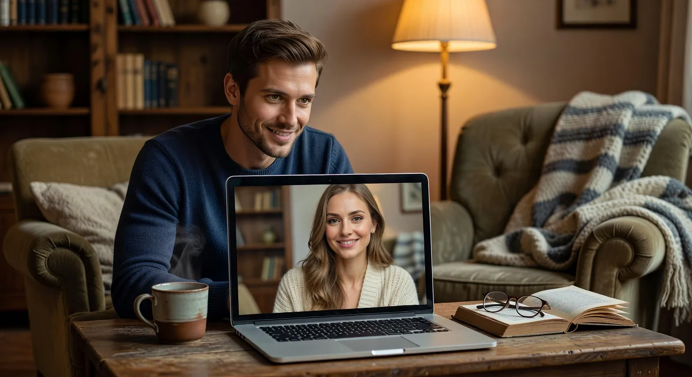 Conversation video entre un homme francais et une femme russe — Rencontrer une femme russe vivant en France : le guide compl