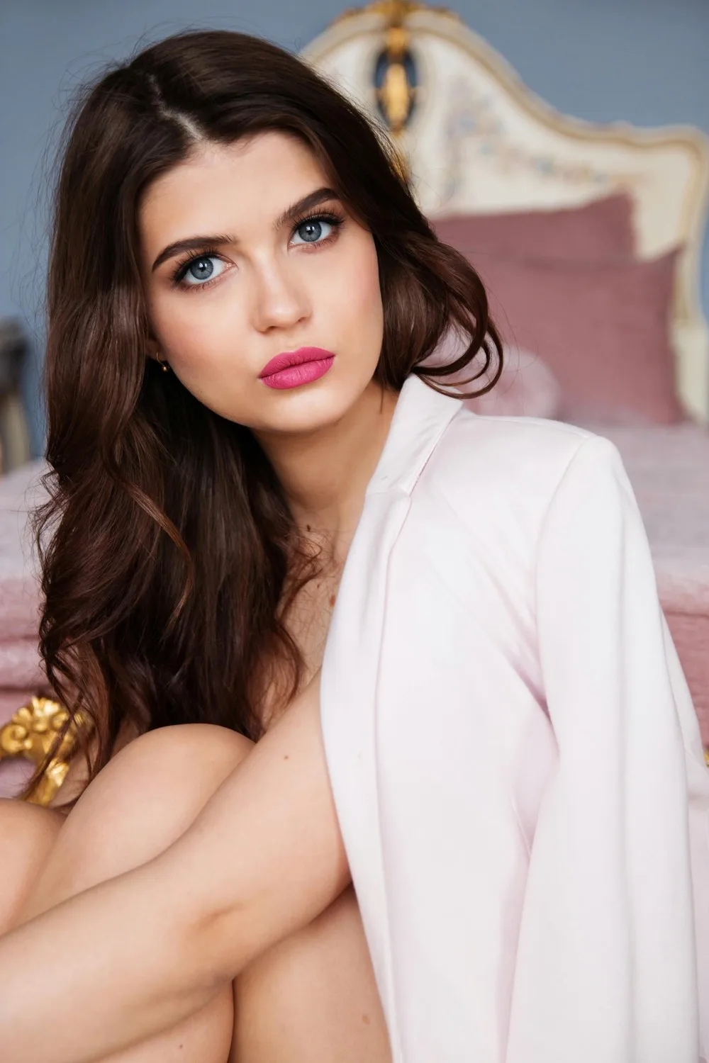 Femme russe mature épanouie et confiante